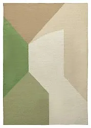 Wollen-vloerkleed - Aveiro (groen/multi)