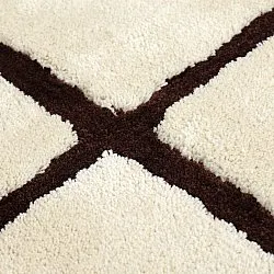 Hoogpolig vloerkleed - Bitola (beige)