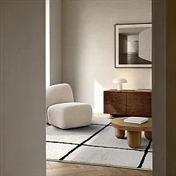 Hoogpolig vloerkleed - Bitola (room)