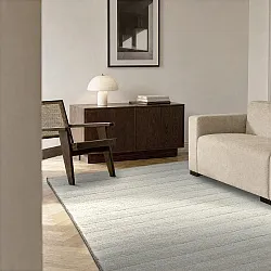 Wollen-vloerkleed - Brenta Handloom Wool Premium (room)