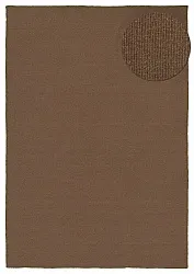 Wollen-vloerkleed - Charonne Flat Handloom Wool Premium (bruin)