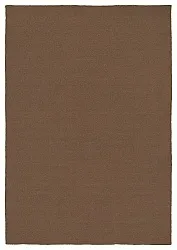 Wollen-vloerkleed - Charonne Flat Handloom Wool Premium (bruin)