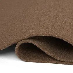 Wollen-vloerkleed - Charonne Flat Handloom Wool Premium (bruin)