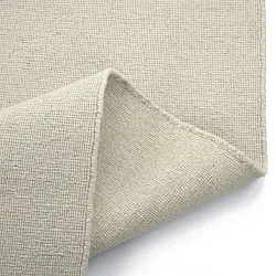 Wollen-vloerkleed - Charonne Flat Handloom Wool Premium (room)