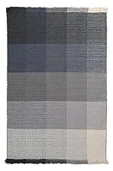Wollen-vloerkleed - Chaves (blauw/grijs/wit)
