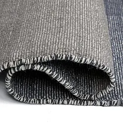 Wollen-vloerkleed - Chaves (blauw/grijs/wit)