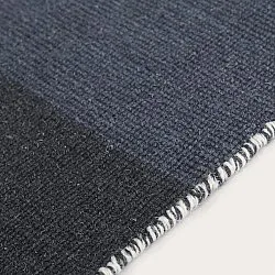 Wollen-vloerkleed - Chaves (blauw/grijs/wit)