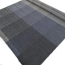 Wollen-vloerkleed - Chaves (blauw/grijs/wit)