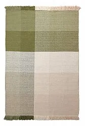 Wollen-vloerkleed - Chaves (groen/beige)