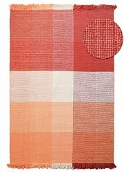 Wollen-vloerkleed - Chaves (rood/oranje)