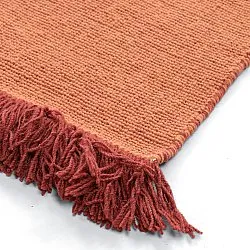 Wollen-vloerkleed - Chaves (rood/oranje)