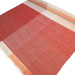 Wollen-vloerkleed - Chaves (rood/oranje)