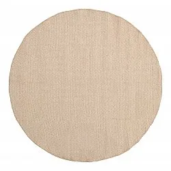 Rond vloerkleed - Coastal (beige)