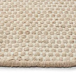 Rond vloerkleed - Coastal (beige)