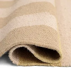 Wollen-vloerkleed - Covilha (room/beige/lichtgeel)
