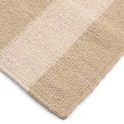 Wollen-vloerkleed - Covilha (room/beige/lichtgeel)