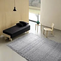 Wollen-vloerkleed - Dalita (grijs)