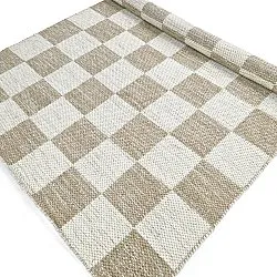 Wollen-vloerkleed - Dundee (beige/wit)