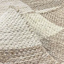 Wollen-vloerkleed - Dundee (beige/wit)