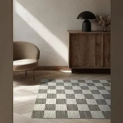 Wollen-vloerkleed - Dundee (grijs/wit)