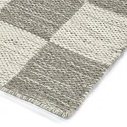 Wollen-vloerkleed - Dundee (grijs/wit)