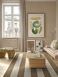 Wollen-vloerkleed - Garine (bruin/beige)