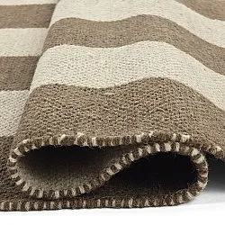 Wollen-vloerkleed - Garine (bruin/beige)