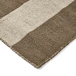 Wollen-vloerkleed - Garine (bruin/beige)