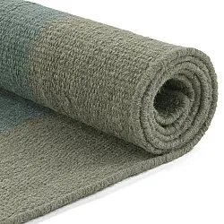 Wollen-vloerkleed - Garine (groente)