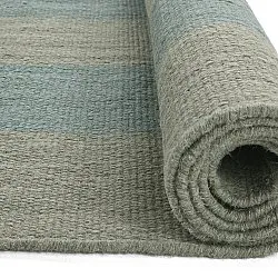 Wollen-vloerkleed - Garine (groente)