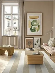 Wollen-vloerkleed - Garine (gebroken wit/beige)