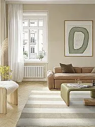 Wollen-vloerkleed - Garine (gebroken wit/beige)