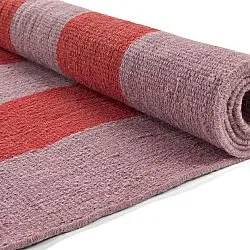 Wollen-vloerkleed - Garine (roze/rood)