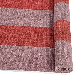 Wollen-vloerkleed - Garine (roze/rood)