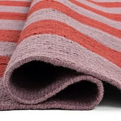 Wollen-vloerkleed - Garine (roze/rood)