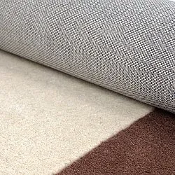 Wollen-vloerkleed - Gaya Hand Tufted Wool Premium (crème/bruin)