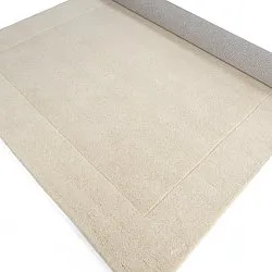 Wollen-vloerkleed - Gaya Hand Tufted Wool Premium (crème/wit)