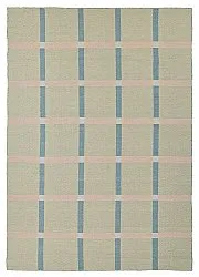 Wollen-vloerkleed - Gingham (no. 1)