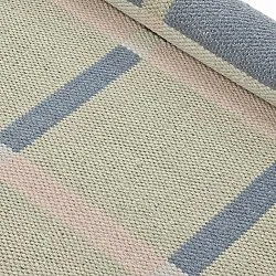 Wollen-vloerkleed - Gingham (no. 1)