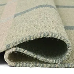 Wollen-vloerkleed - Gingham (no. 1)