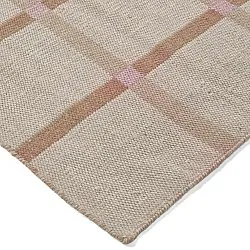 Wollen-vloerkleed - Gingham (no. 2)