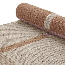 Wollen-vloerkleed - Gingham (no. 2)