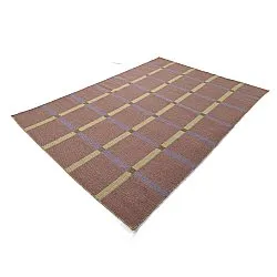 Wollen-vloerkleed - Gingham (no. 3)