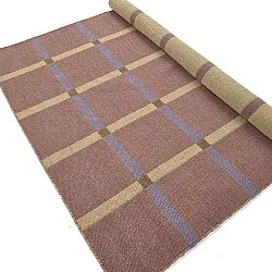 Wollen-vloerkleed - Gingham (no. 3)