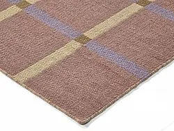 Wollen-vloerkleed - Gingham (no. 3)