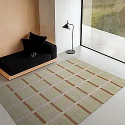 Wollen-vloerkleed - Gingham (no. 4)