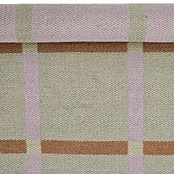 Wollen-vloerkleed - Gingham (no. 4)