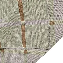 Wollen-vloerkleed - Gingham (no. 4)