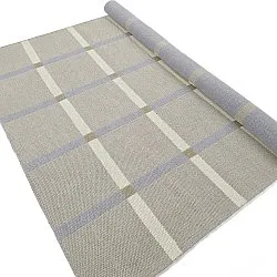 Wollen-vloerkleed - Gingham (no. 5)