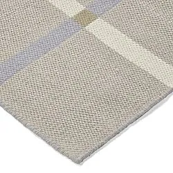 Wollen-vloerkleed - Gingham (no. 5)